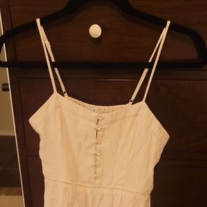 Love Tree Soft Peach Fully Lined Spaghetti Strap Dress Size Small